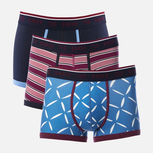 Ted Baker Men's Whosat 3 Pack Boxer Shorts - Assorted