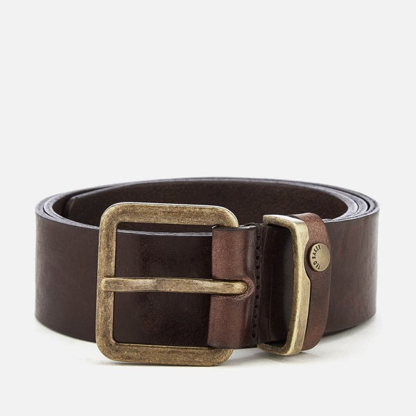 Ted Baker Men's Katchup Leather Belt - Chocolate