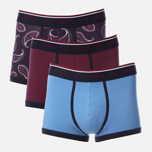 Ted Baker Men's Wilton 3 Pack Boxer Shorts - Assorted