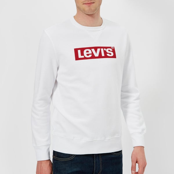 Levi's Men's Graphic Crew Sweatshirt - White