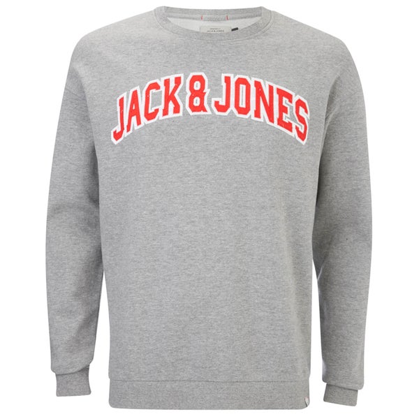 Jack & Jones Originals Men's Urbia Sweatshirt - Light Grey Marl