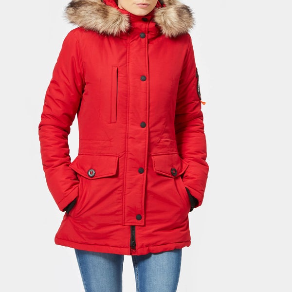 Superdry Women's Ashley Everest Coat - Red