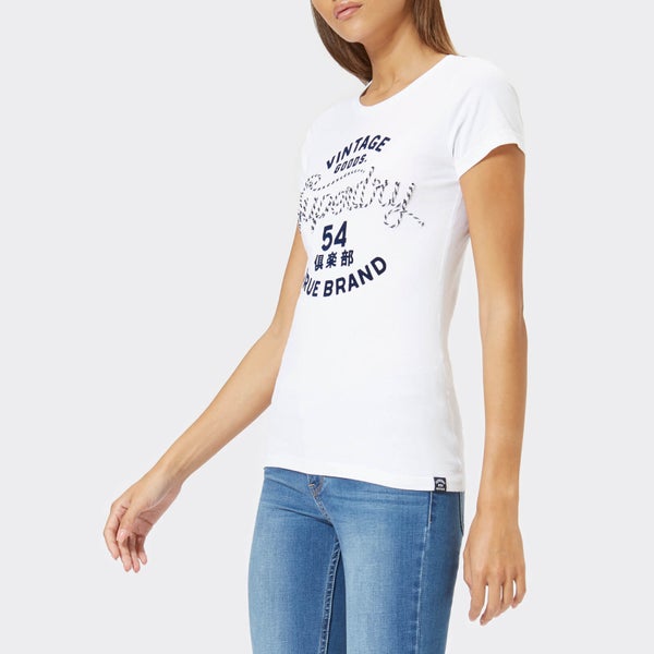 Superdry Women's Rope Applique Entry T-Shirt - Optic
