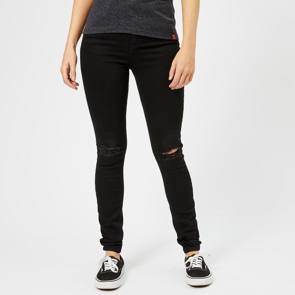 Superdry Women's Sophia Skinny Jeans - Black