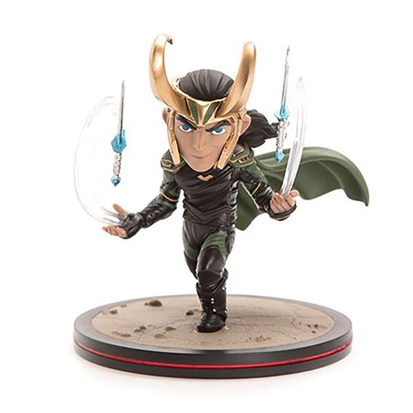 Quantum Mechanix Thor: Ragnarok Q-Fig Diorama - Loki