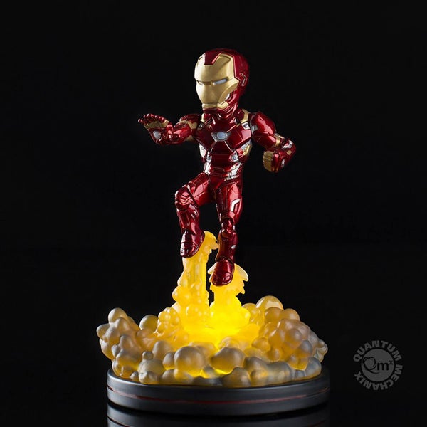 Marvel Captain America: Civil War Iron Man Light-Up Q-Fig FX Diorama