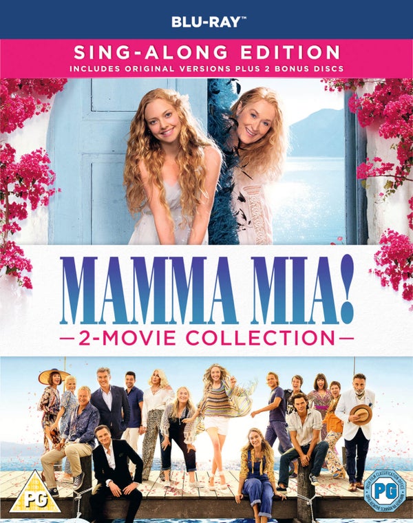 Mamma Mia! 2-filmcollectie - meezingeditie (Blu-ray + 2 bonus disks)