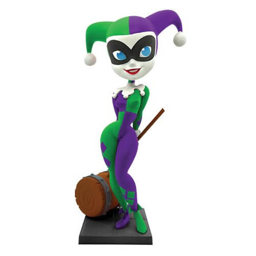 Statuette Harley Quinn Verte et Violette Variante Vinyle SDCC 2018 Previews Exclusive Cryptozoic Entertainment DC Classic