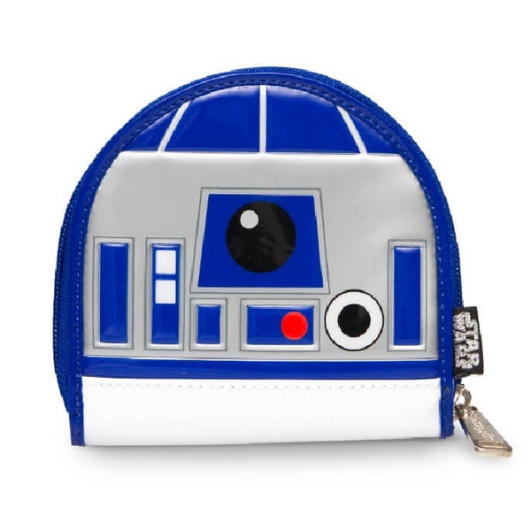 Loungefly Star Wars R2-D2 Patent Coin Bag - Blue/White/Silver