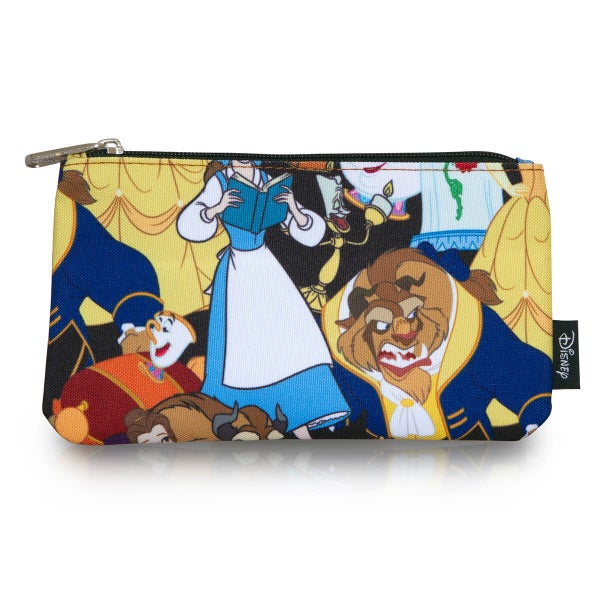 Loungefly Disney Beauty and the Beast AOP Pencil Case