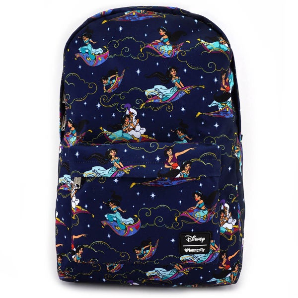 Loungefly Disney Aladdin Carpet Ride AOP Nylon Backpack