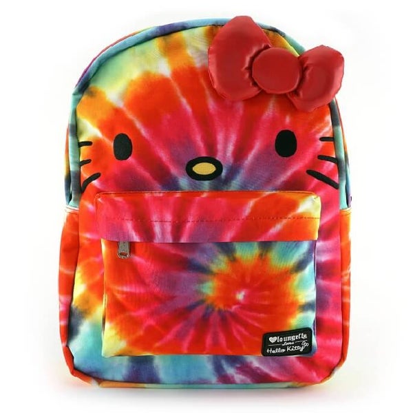 Loungefly Sanrio Hello Kitty Tie Dye Nylon Backpack