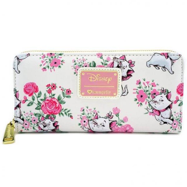 Loungefly Disney Marie Floral AOP Wallet