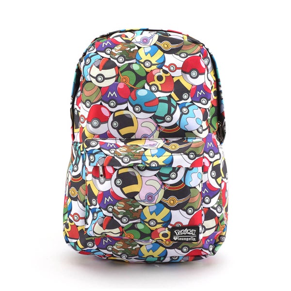 Loungefly Pokémon Multi Pokéball AOP Backpack