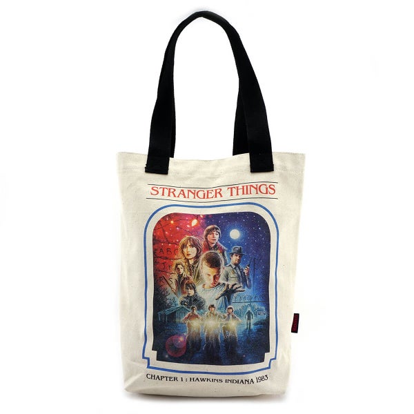 Loungefly Stranger Things Chapter 1 Canvas Tote Bag