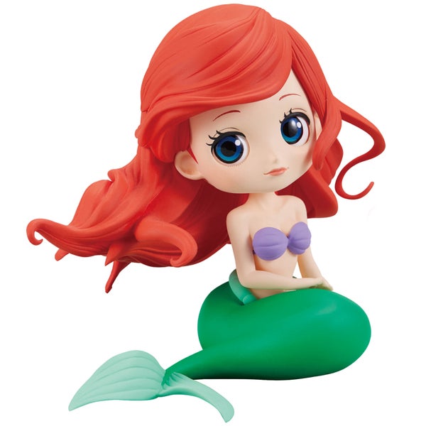 Banpresto Q Posket Disney The Little Mermaid Ariel Figure 14cm (Normal Colour Version)