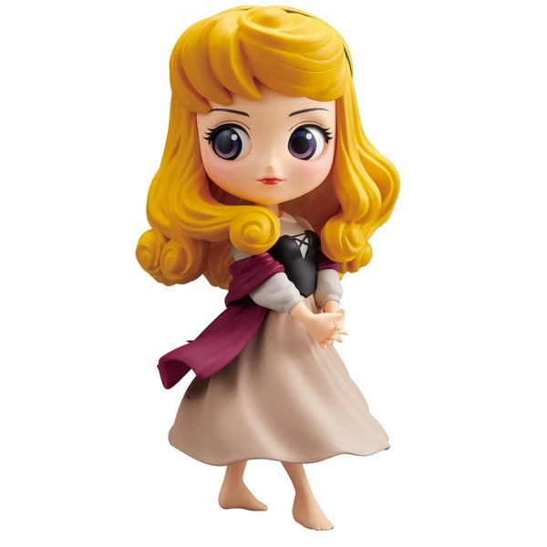 Banpresto Q Posket Disney Sleeping Beauty Princess Aurora Figure 14cm (Normal Colour Version)