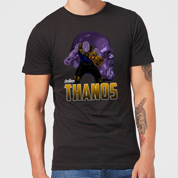 T-Shirt Homme Thanos Avengers - Noir