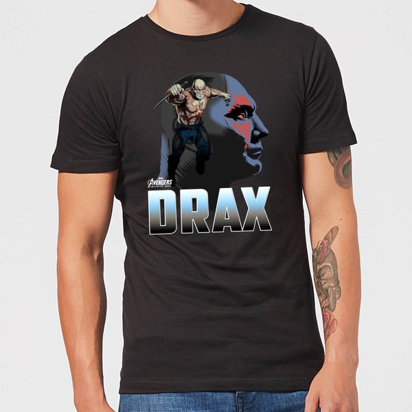T-Shirt Homme Drax Avengers - Noir