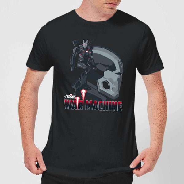 T-Shirt Homme War Machine Avengers - Noir
