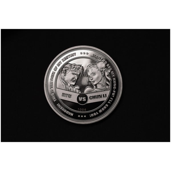 Street Fighter 30th Anniversary 'Versus' Collector's Limited Edition Coin: Silver Variant