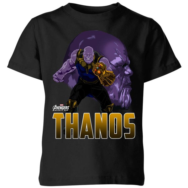 T-Shirt Enfant Thanos Avengers - Noir