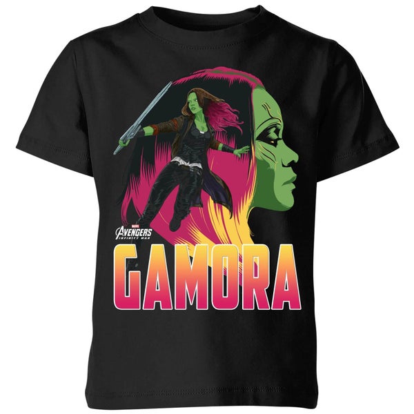 T-Shirt Enfant Gamora Avengers - Noir