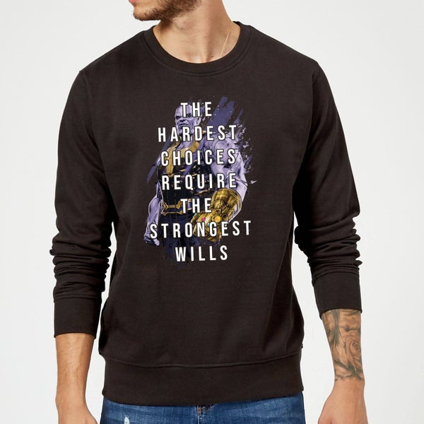 Sweat Homme The Strongest Will Avengers - Noir
