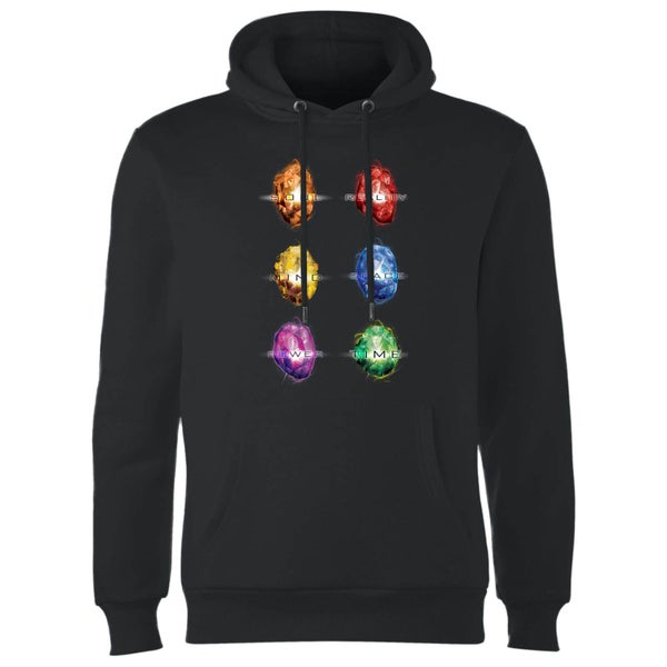 Avengers Infinity Stones Hoodie - Zwart