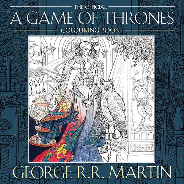 The Official A Game of Thrones Colouring Book (Paperback)