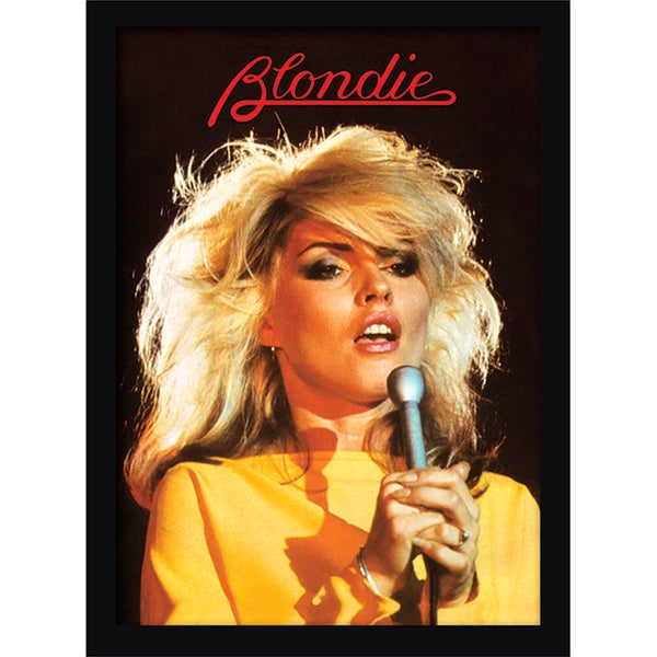 Blondie (Heart of Glass) Framed 30 x 40cm Print