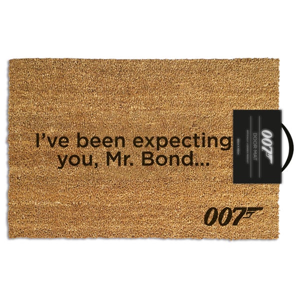 James Bond (I've Been Expecting You) Doormat