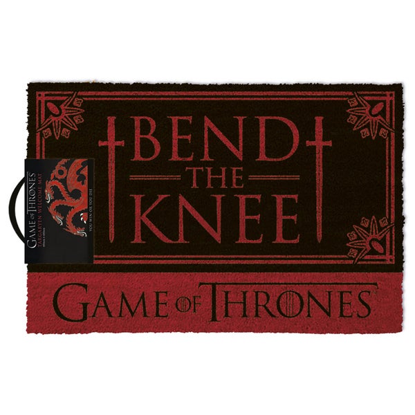 Game Of Thrones (Bend the knee) Doormat