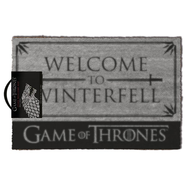 Game Of Thrones (Welcome to Winterfell) Doormat