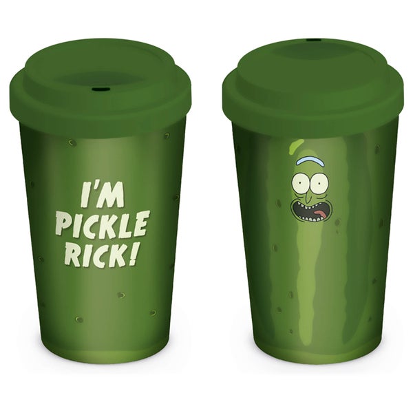 Rick and Morty (Pickle Rick) Travel Mug