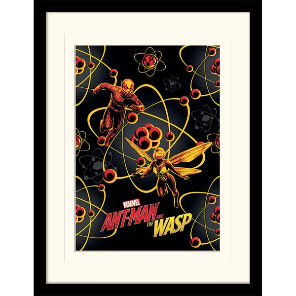 Ant-Man and The Wasp (Atomic) Mounted & Framed 30 x 40cm Print