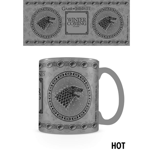 Game of Thrones (Stark) Heat Changing Mug