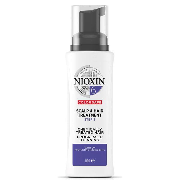 NIOXIN 3-part System 6 Scalp & Hair Treatment for Chemically Treated Hair with Progressed Thinning 100ml