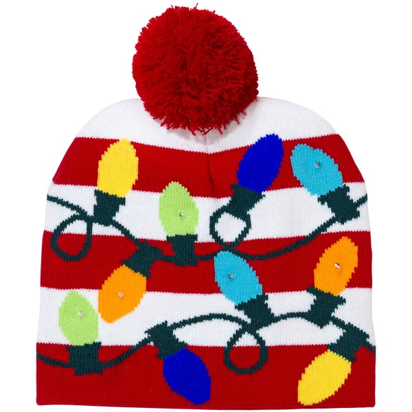 Light Up Knitted Christmas Hat