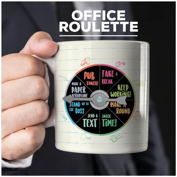 Entscheidungs-Tasse - Büro Roulette