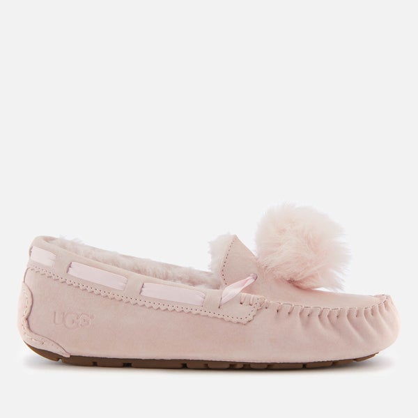 UGG Women's Dakota Moccasin Suede Slippers - Seashell Pink