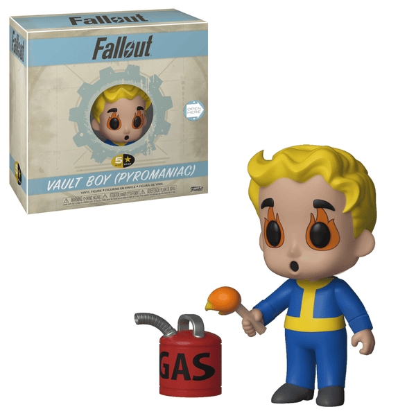 5 Star Fallout S2 Vault Boy (Pyromaniac) Vinyl Figure