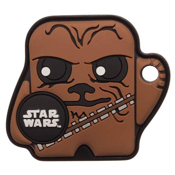FoundMi Star Wars Chewbacca Rubber Key Chain Tracker