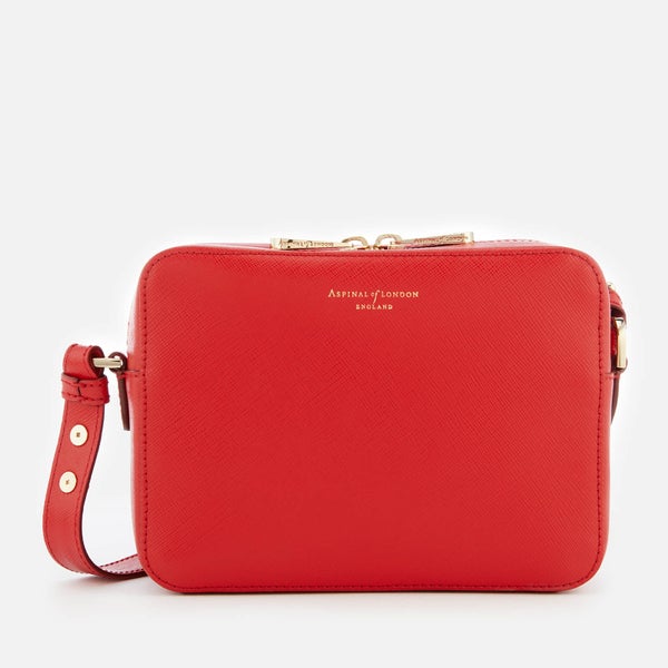 Aspinal of London Women's Camera Bag - Scarlet