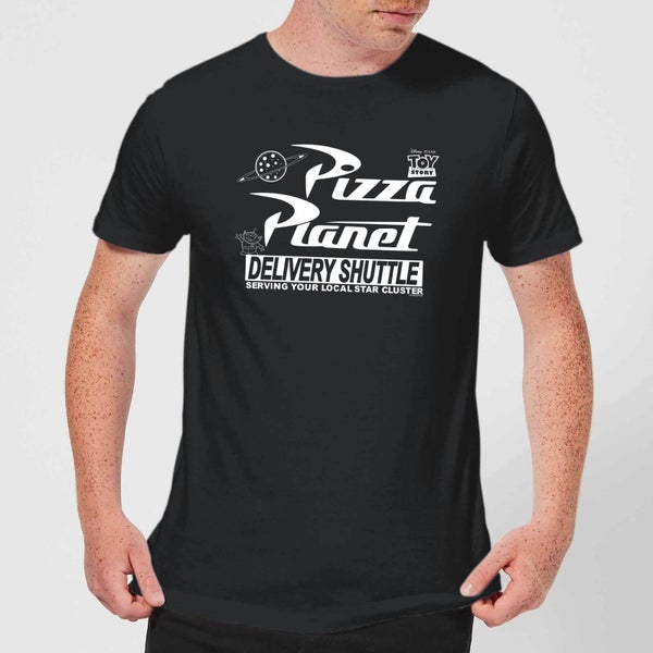 Toy Story Pizza Planet Logo T-shirt - Zwart