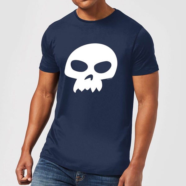 T-Shirt Homme Tête de Mort de Sid Toy Story - Bleu Marine