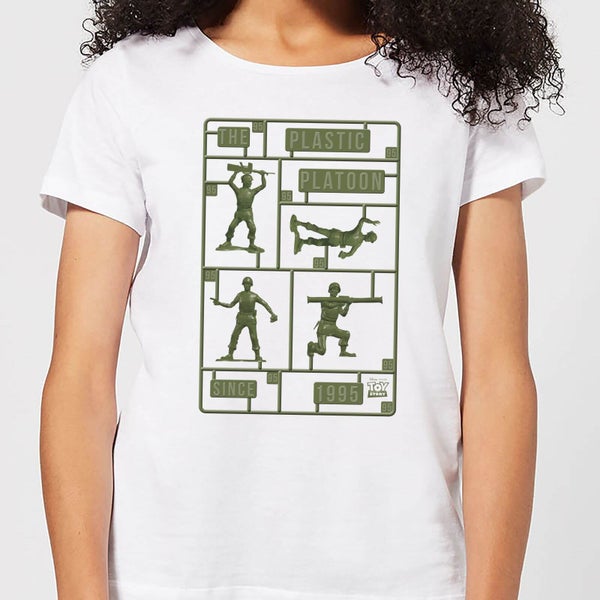 T-Shirt Femme Soldats en Plastique Toy Story - Blanc