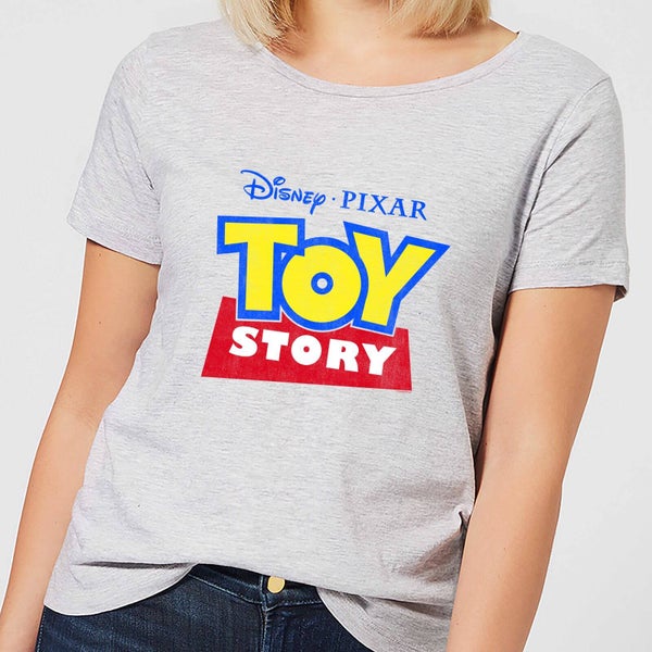 Toy Story Logo Dames T-shirt - Grijs