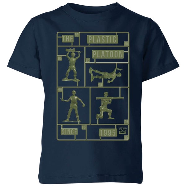 T-Shirt Enfant Soldats en Plastique Toy Story - Bleu Marine
