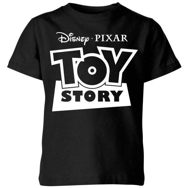 T-Shirt Enfant Contour du Logo Toy Story - Noir